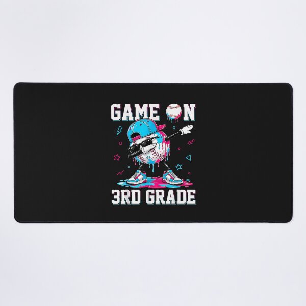 Item preview, 3rd Grade Back to School Baseball Drip Ice Cream Game On designed and sold by FrankIsabel.