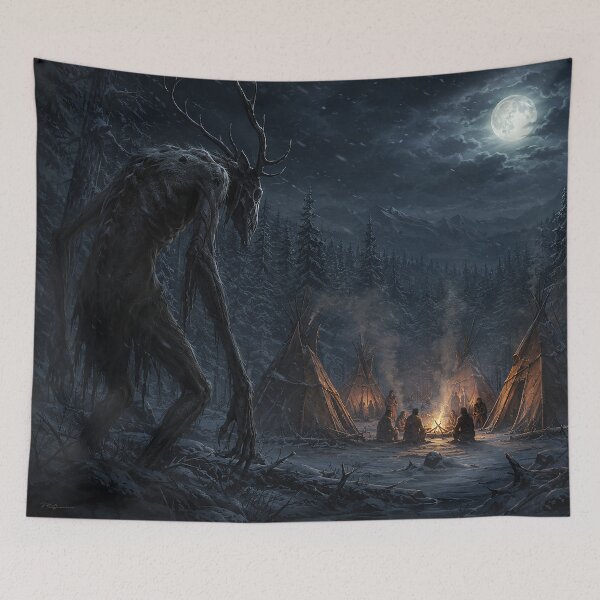 Item preview, Wendigo in the Shadows designed and sold by nikkolaus.
