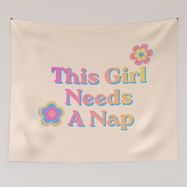 Item preview, This Girl Needs A Nap designed and sold by NoodleBop.