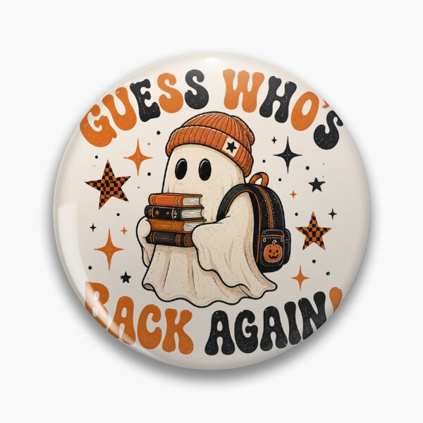 Item preview, Guess Who's Back Again Cute Ghost Teacher Halloween designed and sold by Yellowriversss.