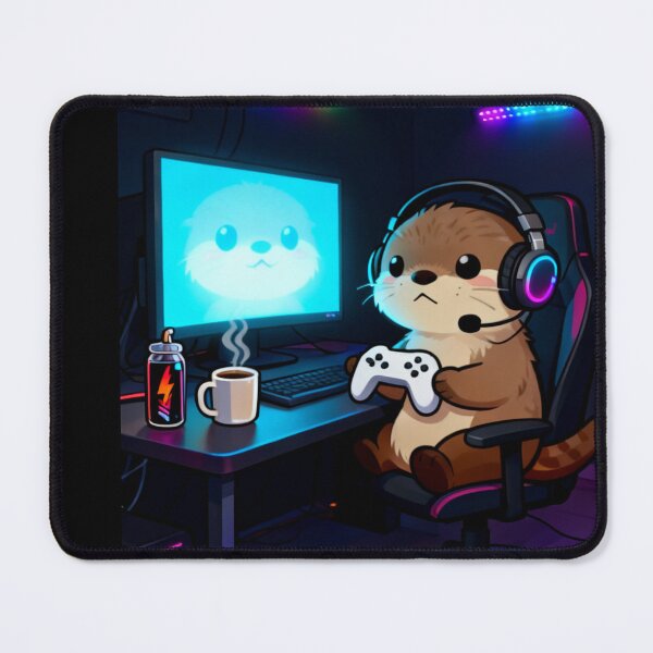 Item preview, Gamer Otter designed and sold by Otterbean.