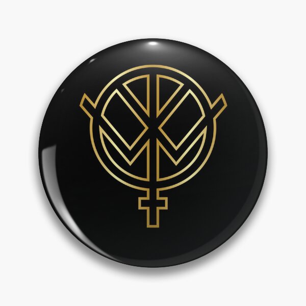 Item preview, Dunja World Gold Symbolic Geometric Alchemical Sign designed and sold by AnselReinger.