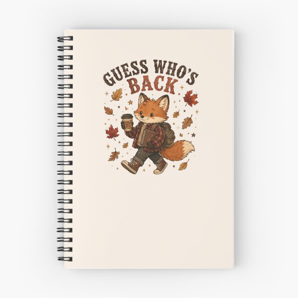 Item preview, Guess Who's Back Fall Fox Pumpkin Spice Autumn Teacher designed and sold by Yellowriversss.
