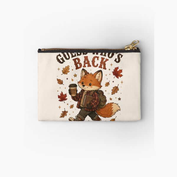Item preview, Guess Who's Back Fall Fox Pumpkin Spice Autumn Teacher designed and sold by Yellowriversss.