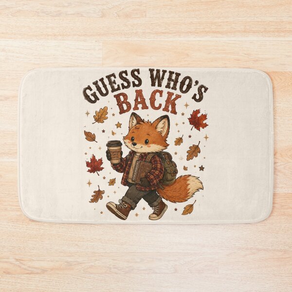 Item preview, Guess Who's Back Fall Fox Pumpkin Spice Autumn Teacher designed and sold by Yellowriversss.