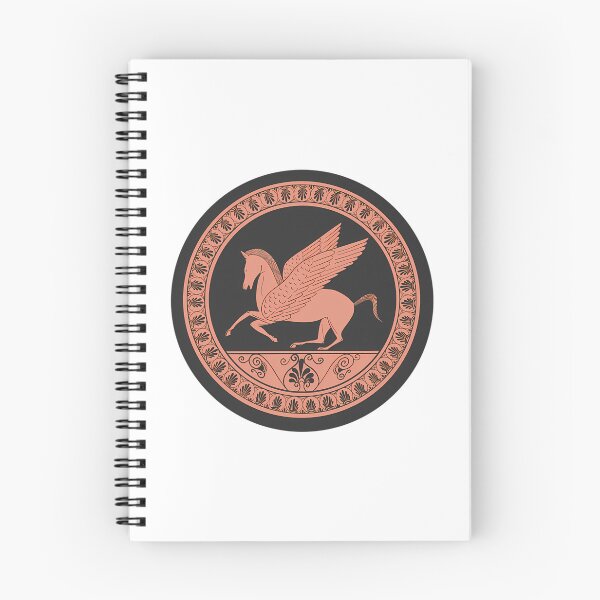 Item preview, Ancient Greek Pegasus Design - Red designed and sold by BussinTeesGB.