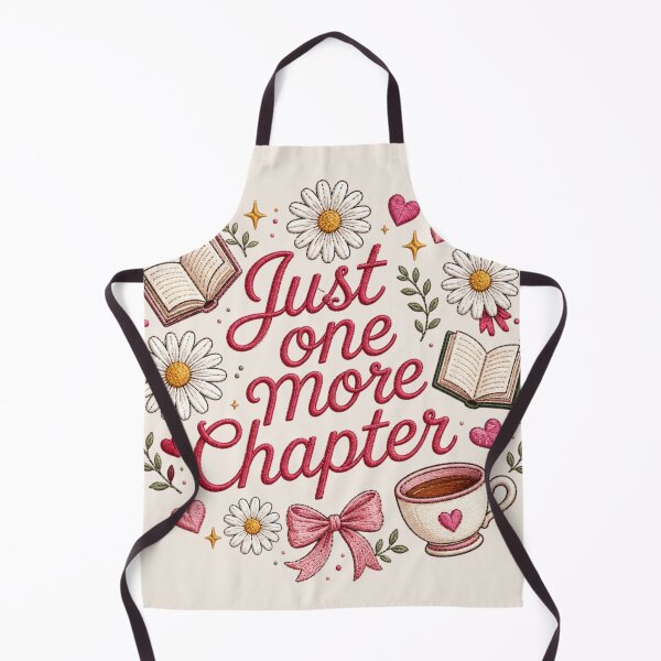 Item preview, Book Lover, Floral Bookish Reader, Just one more chapter designed and sold by Quiajia.