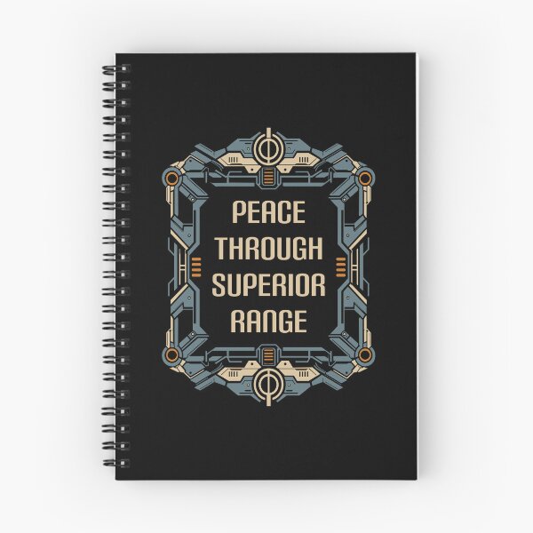 Item preview, Peace Through Superior Range Wargaming designed and sold by pixeptional.