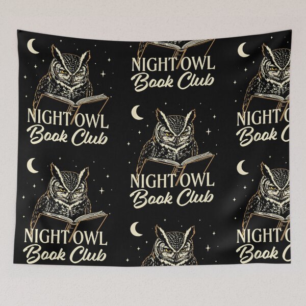 Item preview, Night Owl Book Club designed and sold by SlayPOPShop.