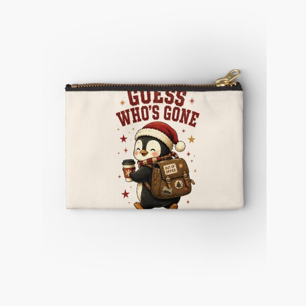 Item preview, Guess Who's Gone On Break Funny Penguin Christmas Vacation designed and sold by Yellowriversss.