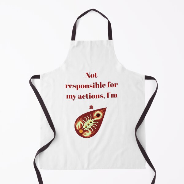 Item preview, Not Responsible I'm A Scorpio Funny Zodiac Astrology Shirt designed and sold by MariaPCMaria.