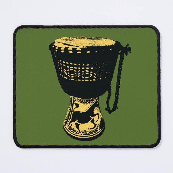 Item preview, Nigerian Rope Drum | Stylish Stencil designed and sold by MammothArt.