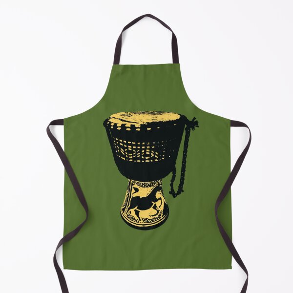 Item preview, Nigerian Rope Drum | Stylish Stencil designed and sold by MammothArt.