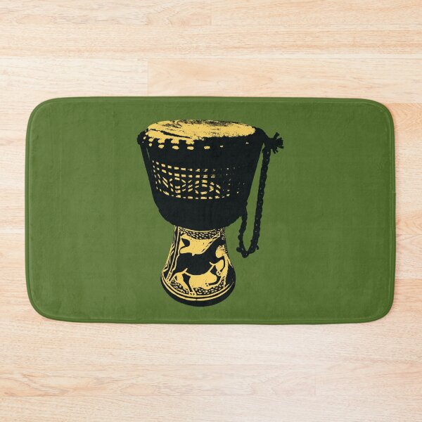 Item preview, Nigerian Rope Drum | Stylish Stencil designed and sold by MammothArt.