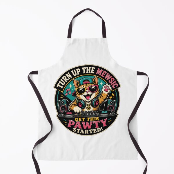 Item preview, Turn up the mewsic get this pawty started! designed and sold by ThePlace2BeN.