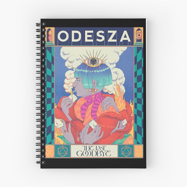 Item preview, Odesza The Last Goodbye Poster designed and sold by GarrisonKling1.