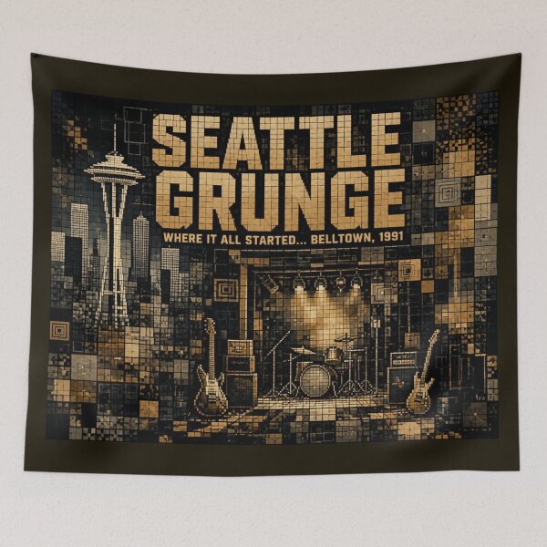 Item preview, Golden Era of Seattle 90s Grunge  designed and sold by Into Grunge.