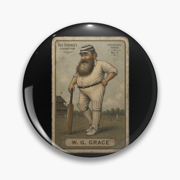 Item preview, W G Grace - Trading Card designed and sold by halibutgoatramb.