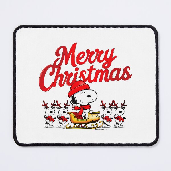 Item preview, Feliz Navidad. El adorable y tierno Snoopy con gorro de Papá Noel y renos. designed and sold by mattbecs.