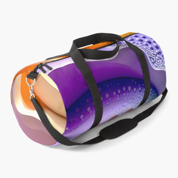 Item preview, Colorful Spiral Abstraction in Purple Orange Green designed and sold by Vicky Brago-Mitchell®.