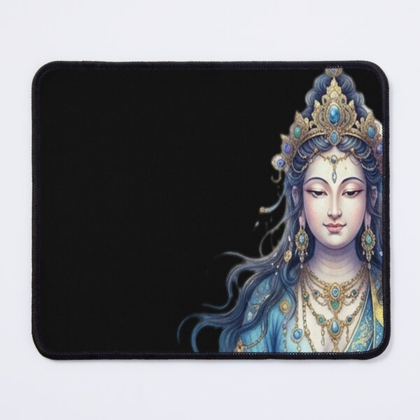 Item preview, Locana, Blue Female Buddha of the East designed and sold by karybaquetu10.