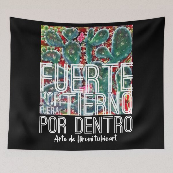 Item preview, Fuerte por fuera, tierno por dentro - Oil painting art work designed and sold by tubieArtDesign.