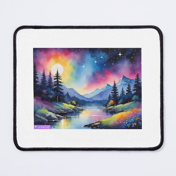 Item preview, A I STARRY NIGHT WATERCCOLOR EFFECT designed and sold by DeniseFFulmer12.