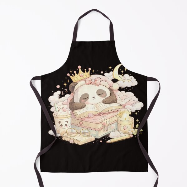 Item preview, Sleepy Panda Reader | Cute Book Lover Design designed and sold by VasiArtLab.