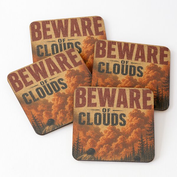Item preview, beware of clouds designed and sold by CrossyInk.