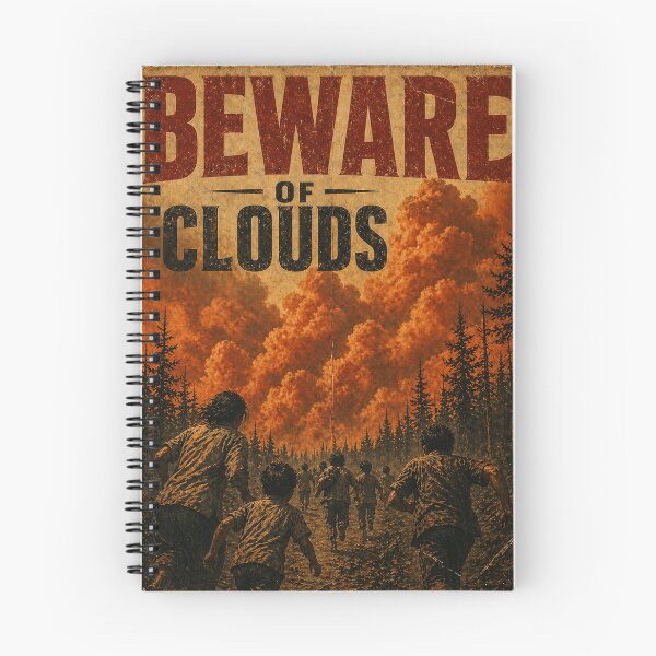 Item preview, beware of clouds designed and sold by CrossyInk.