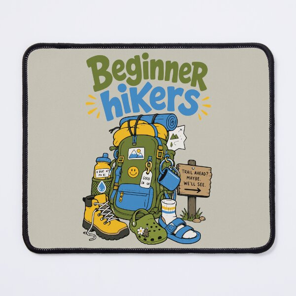 Item preview, Midlife Hiking Friends Retro Trail Club Design designed and sold by JansenGS.