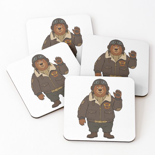 Item preview, Bear Pilot Cartoon designed and sold by Museum Of Non-Existing Art.