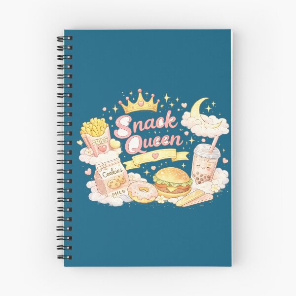 Item preview, Snack Queen | Cute Kawaii Food Lover Design designed and sold by VasiArtLab.