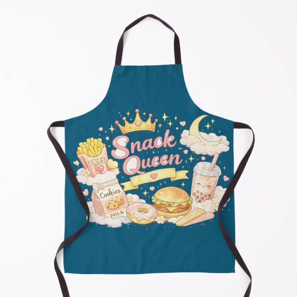 Item preview, Snack Queen | Cute Kawaii Food Lover Design designed and sold by VasiArtLab.
