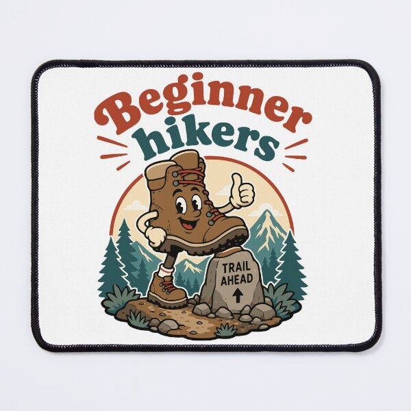 Item preview, Midlife Hiking Friends Retro Trail Club Design designed and sold by JansenGS.