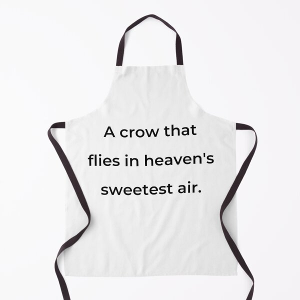 Item preview, “A crow that flies in heaven’s sweetest air.” - print black designed and sold by ariksworld.