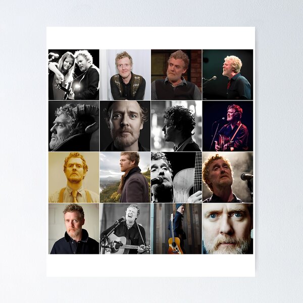 Item preview, Glen Hansard Photo Collage designed and sold by Anakin-Boykin.