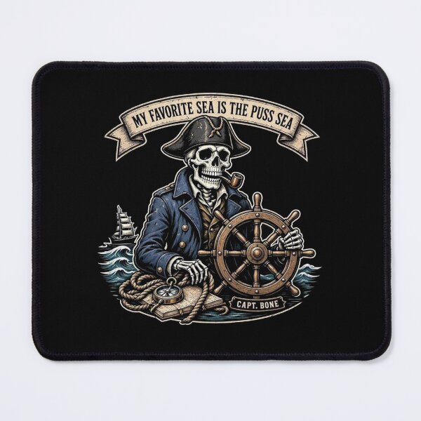 Item preview, My Favorite Sea is The Puss-Sea designed and sold by TheEndDesign.