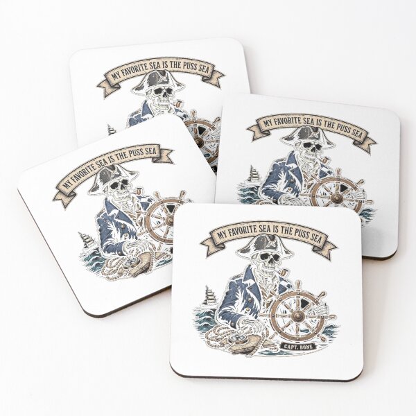Item preview, My Favorite Sea is The Puss-Sea designed and sold by TheEndDesign.