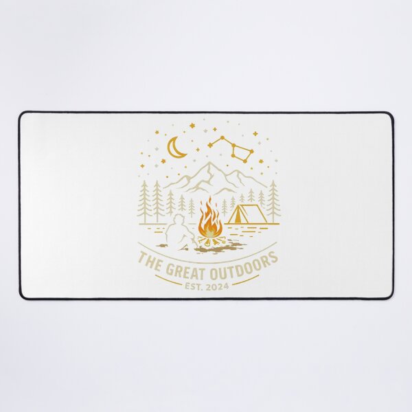 Item preview, The Great Outdoors – Starry Campfire Solitude designed and sold by GabeMountainArt.