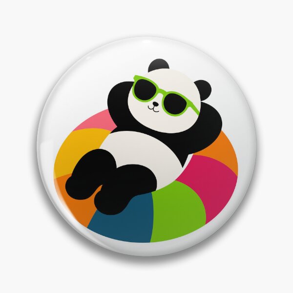 Item preview, Cute Panda Chilling in Sunglasses designed and sold by OlhaDreamArt.