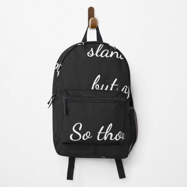 Item preview, “So thou be good, slander doth but approve” - handwriting white designed and sold by ariksworld.