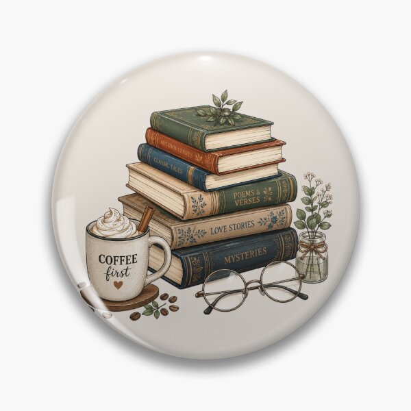 Item preview, Books Lover Coffee, Book Lover Gift, Coffee Lover, Reading Coffee, Retro Reading Lover, Books designed and sold by Quiajia.