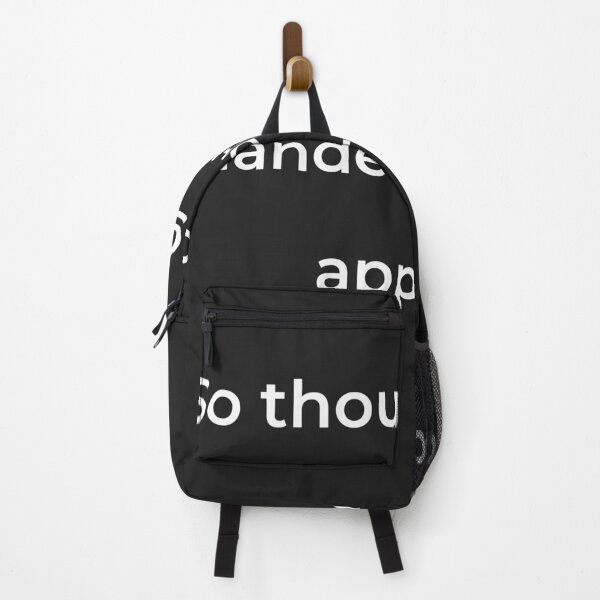 Item preview, “So thou be good, slander doth but approve” - print white designed and sold by ariksworld.