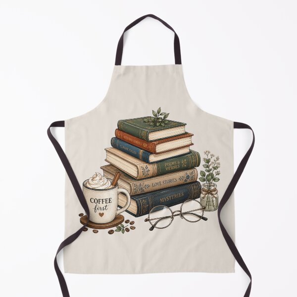 Item preview, Books Lover Coffee, Book Lover Gift, Coffee Lover, Reading Coffee, Retro Reading Lover, Books designed and sold by Quiajia.