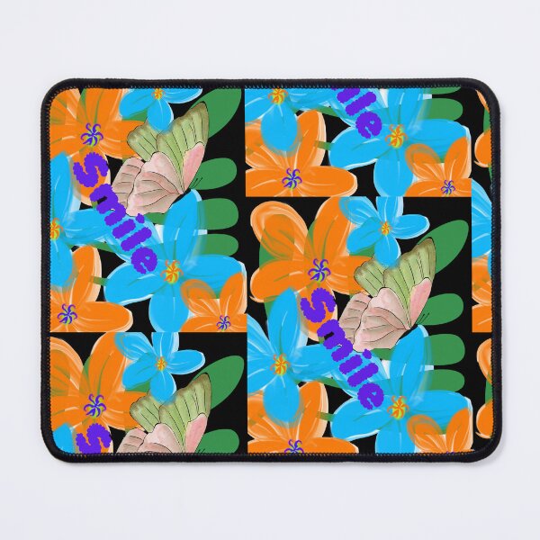 Item preview, Smile Colorful Flowers and Watercolor Butterfly Shirt designed and sold by MariaPCMaria.