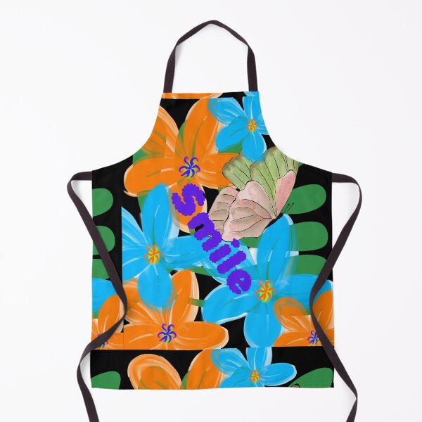 Item preview, Smile Colorful Flowers and Watercolor Butterfly Shirt designed and sold by MariaPCMaria.