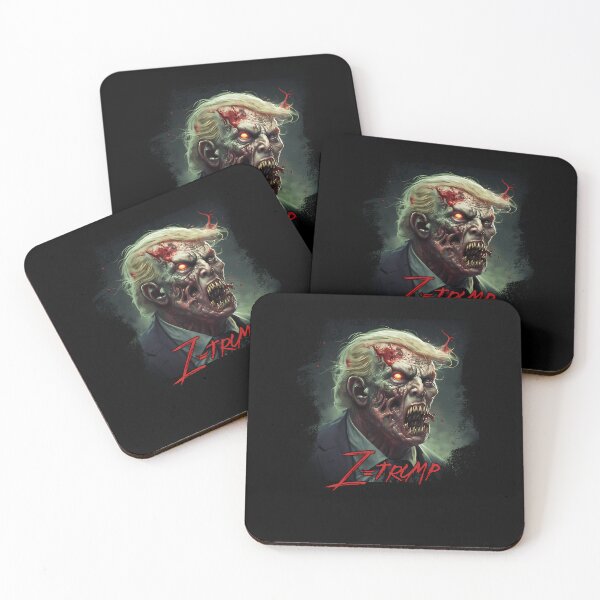 Item preview, Z-Trump Horror Zombie Portrait designed and sold by AurelioSchultz.