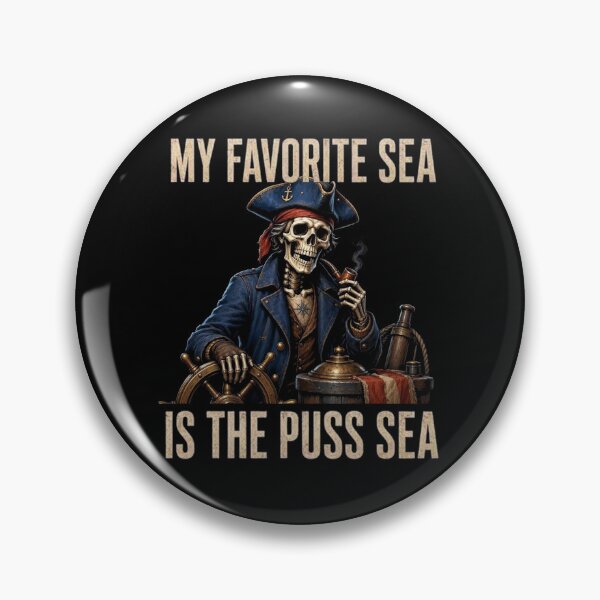 Item preview, My Favorite Sea is The Puss-Sea designed and sold by TheEndDesign.