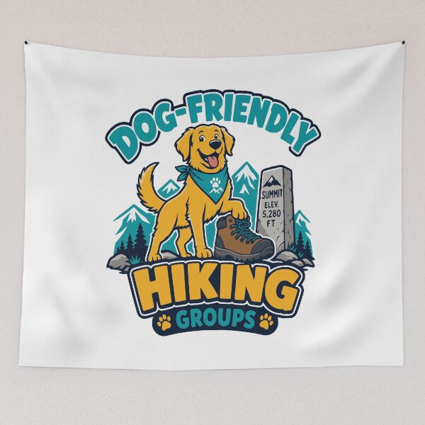 Item preview, Midlife Hiking Friends Retro Trail Club Design designed and sold by JansenGS.